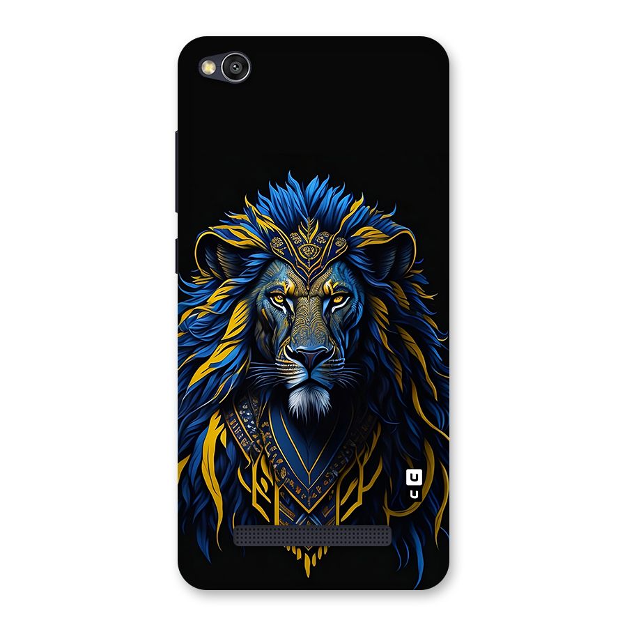 Premium Lion Abstract Portrait Art Back Case for Redmi 4A