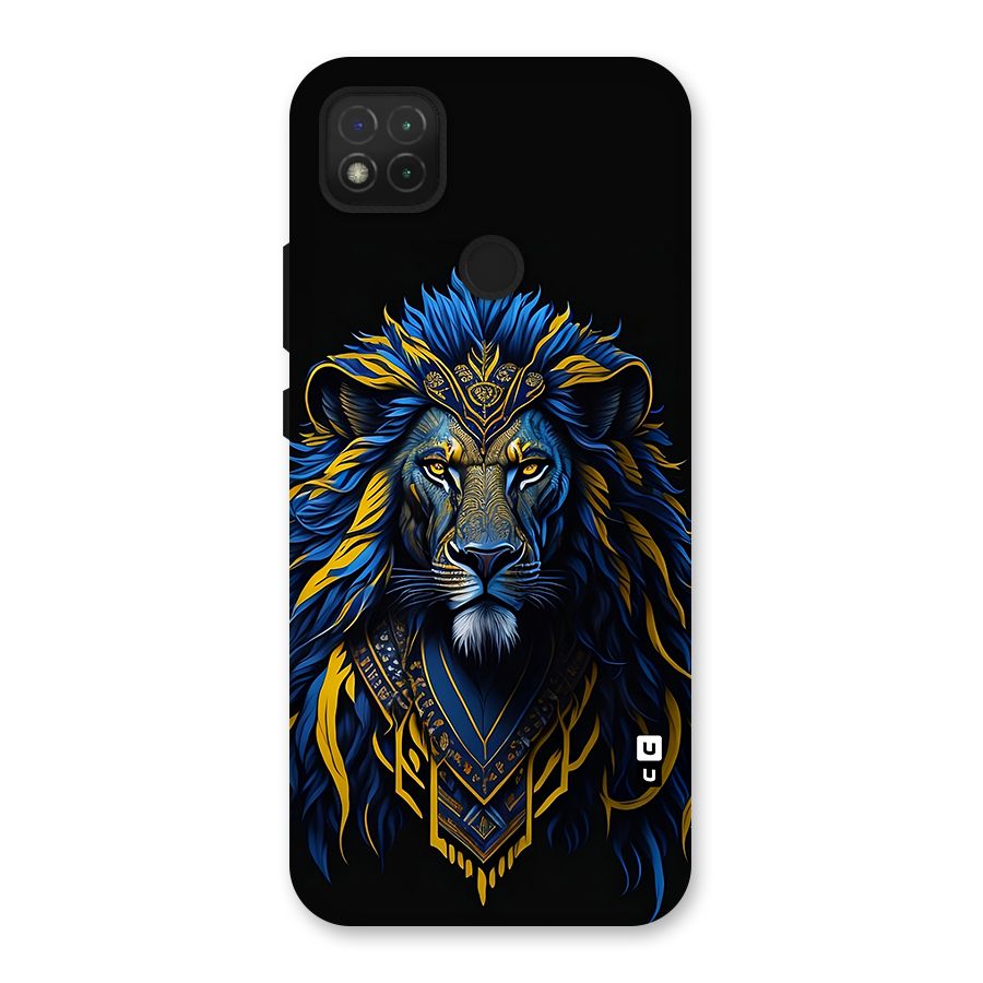 Premium Lion Abstract Portrait Art Back Case for Redmi 9C