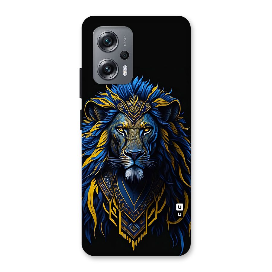 Premium Lion Abstract Portrait Art Back Case for Redmi K50i