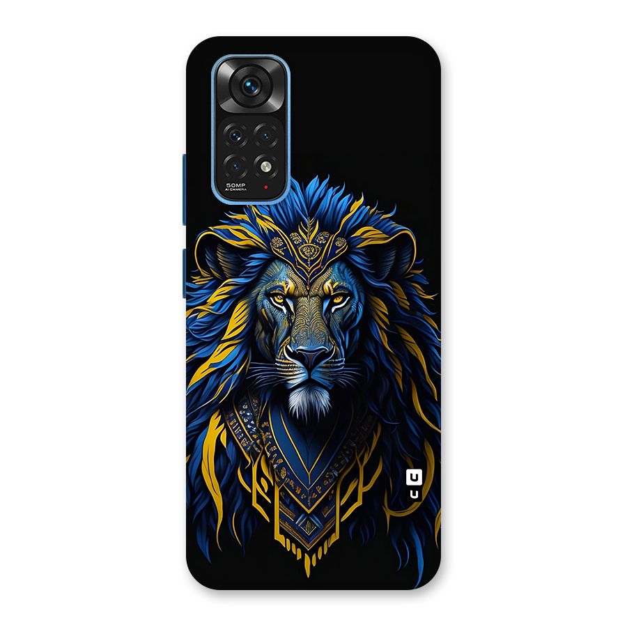 Premium Lion Abstract Portrait Art Back Case for Redmi Note 11S