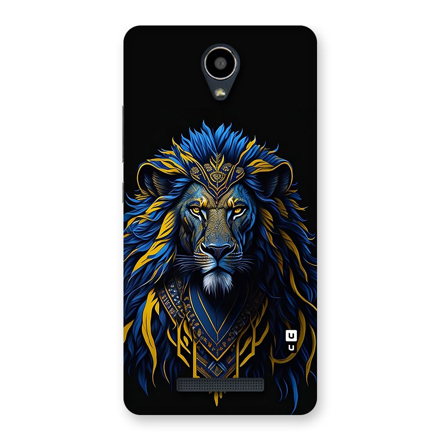Premium Lion Abstract Portrait Art Back Case for Redmi Note 2
