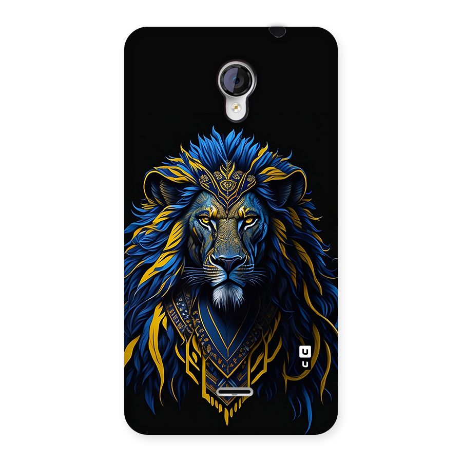 Premium Lion Abstract Portrait Art Back Case for Unite 2 A106