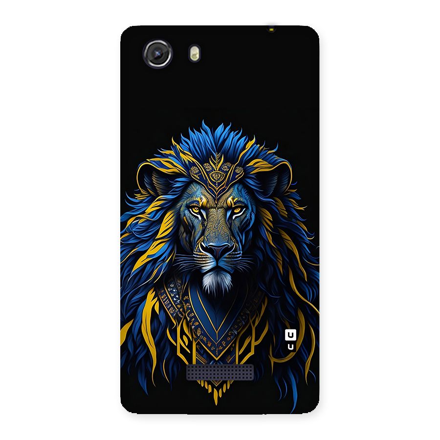 Premium Lion Abstract Portrait Art Back Case for Unite 3