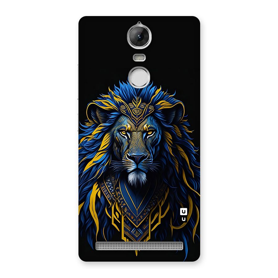 Premium Lion Abstract Portrait Art Back Case for Vibe K5 Note
