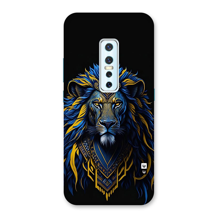 Premium Lion Abstract Portrait Art Back Case for Vivo V17 Pro