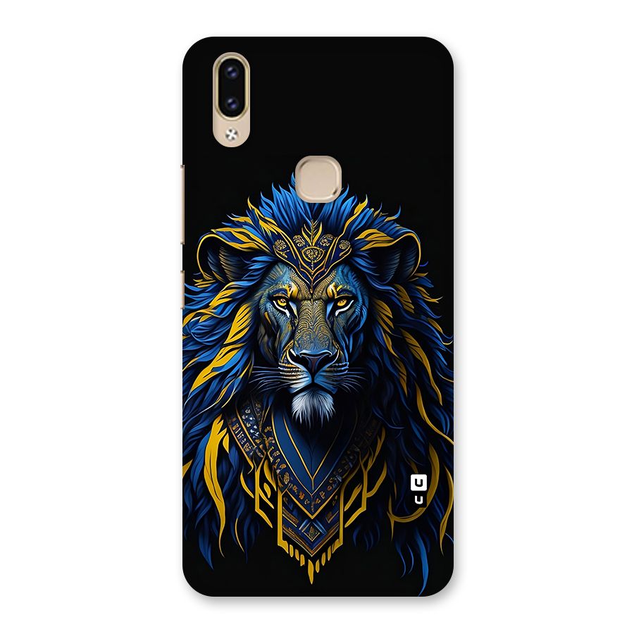 Premium Lion Abstract Portrait Art Back Case for Vivo V9