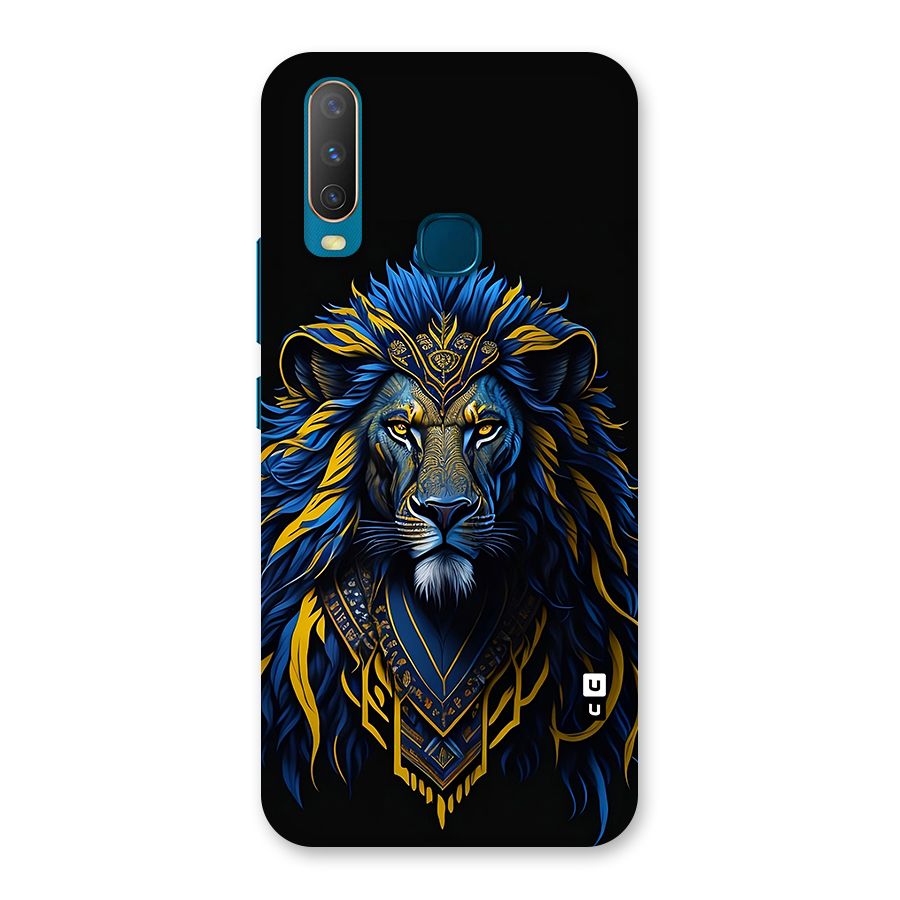 Premium Lion Abstract Portrait Art Back Case for Vivo Y11