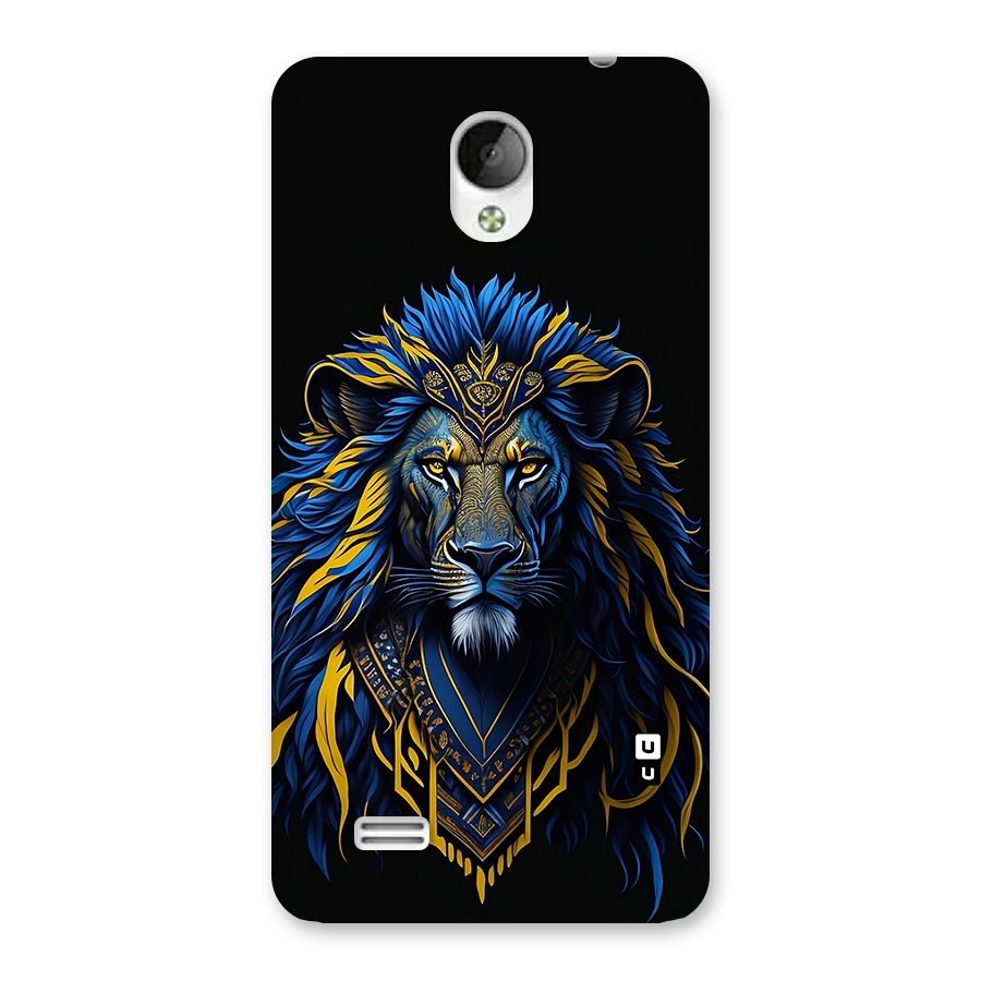Premium Lion Abstract Portrait Art Back Case for Vivo Y21