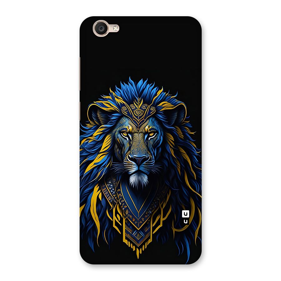 Premium Lion Abstract Portrait Art Back Case for Vivo Y55s