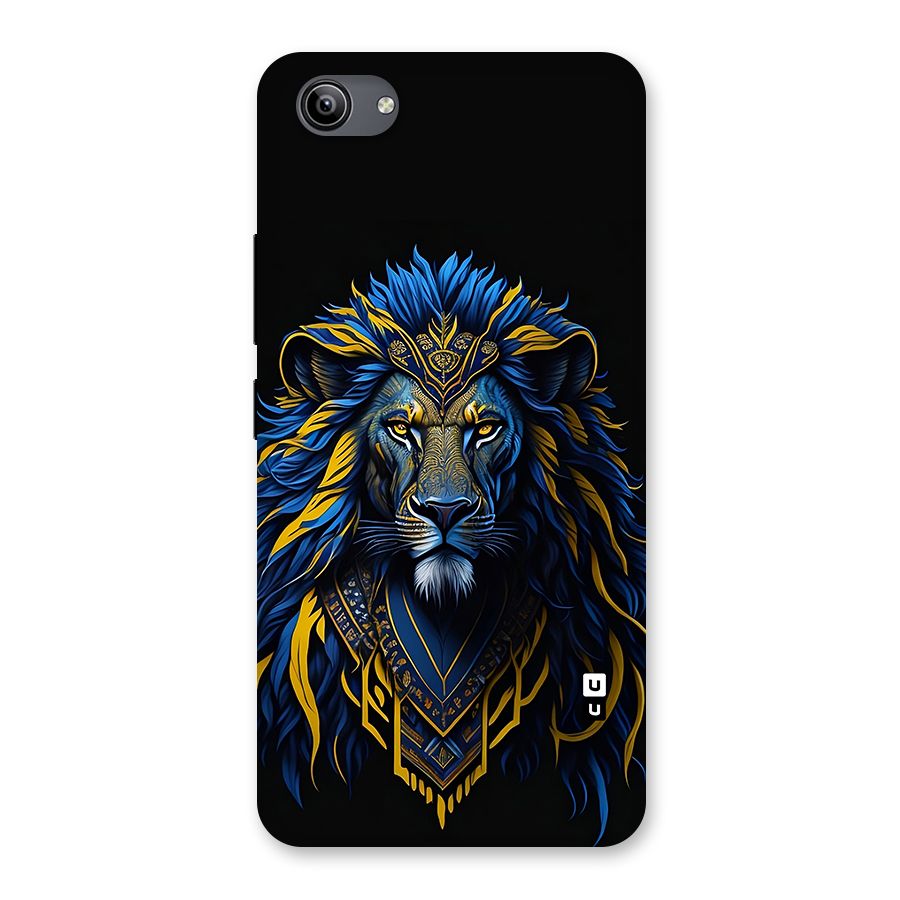 Premium Lion Abstract Portrait Art Back Case for Vivo Y81i