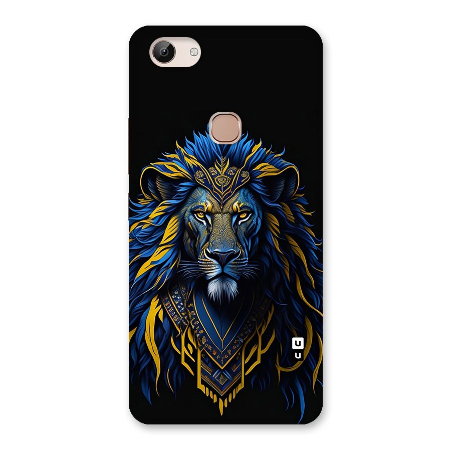 Premium Lion Abstract Portrait Art Back Case for Vivo Y83