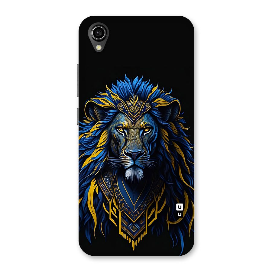 Premium Lion Abstract Portrait Art Back Case for Vivo Y90