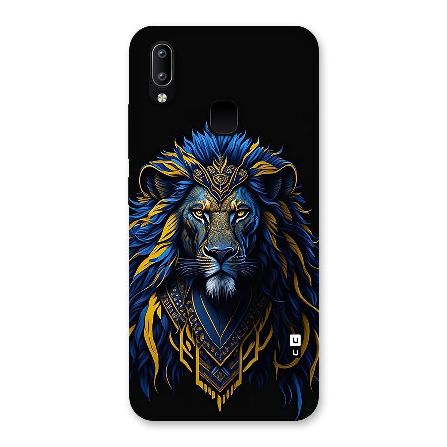 Premium Lion Abstract Portrait Art Back Case for Vivo Y93