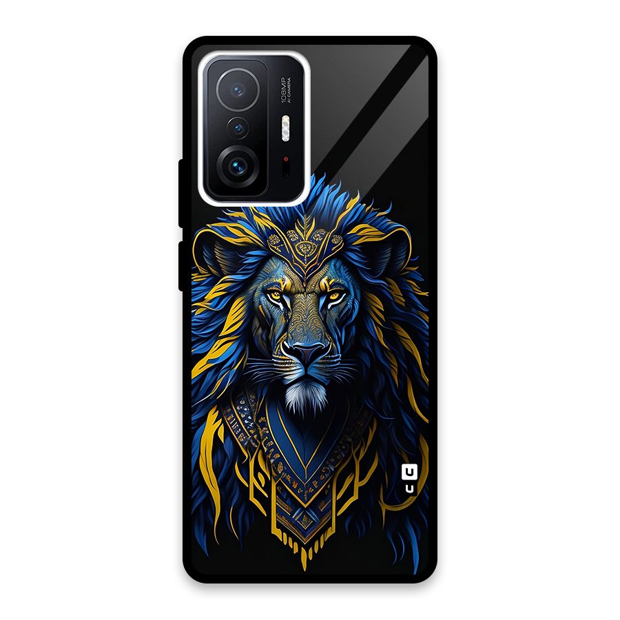 Premium Lion Abstract Portrait Art Back Case for Xiaomi 11T Pro