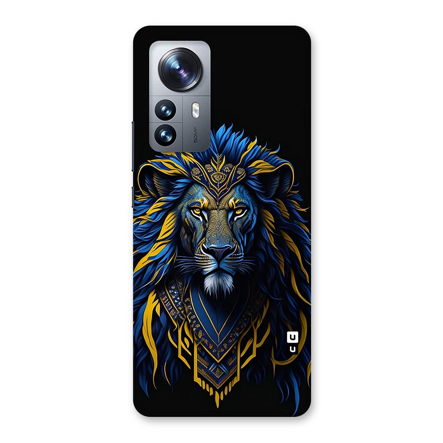 Premium Lion Abstract Portrait Art Back Case for Xiaomi 12 Pro