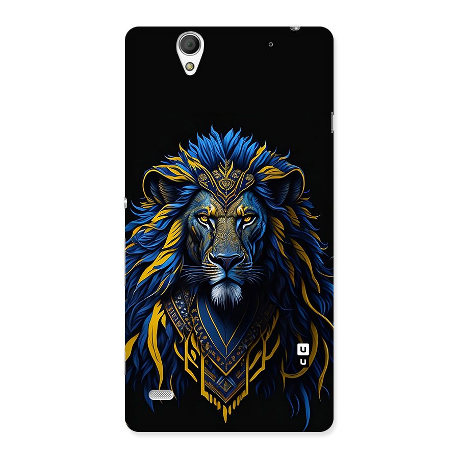 Premium Lion Abstract Portrait Art Back Case for Xperia C4