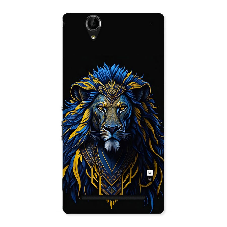 Premium Lion Abstract Portrait Art Back Case for Xperia T2