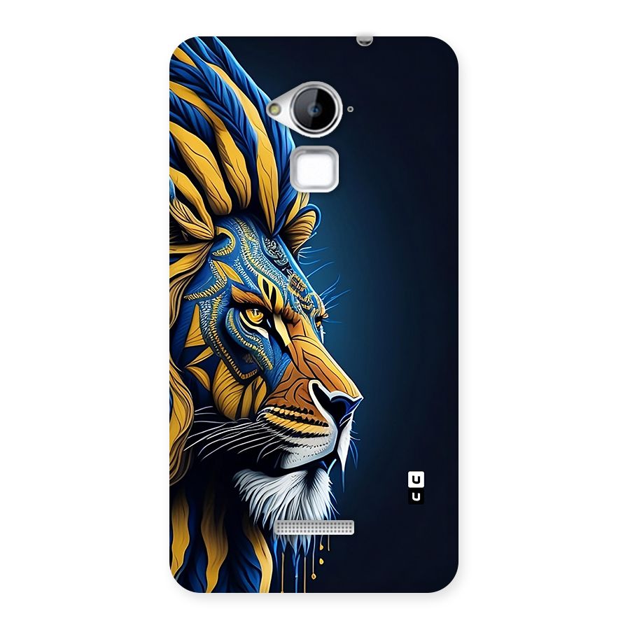 Premium Lion Abstract Side Art Back Case for Coolpad Note 3