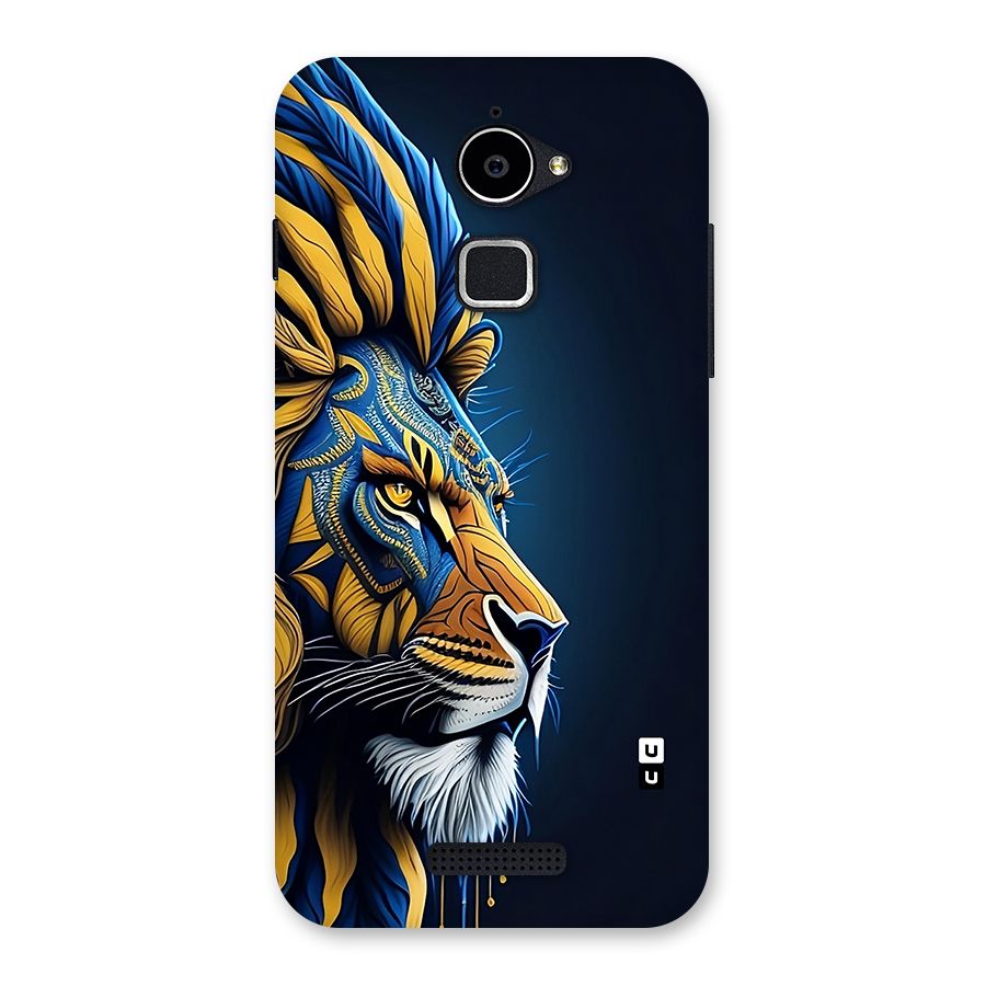 Premium Lion Abstract Side Art Back Case for Coolpad Note 3 Lite