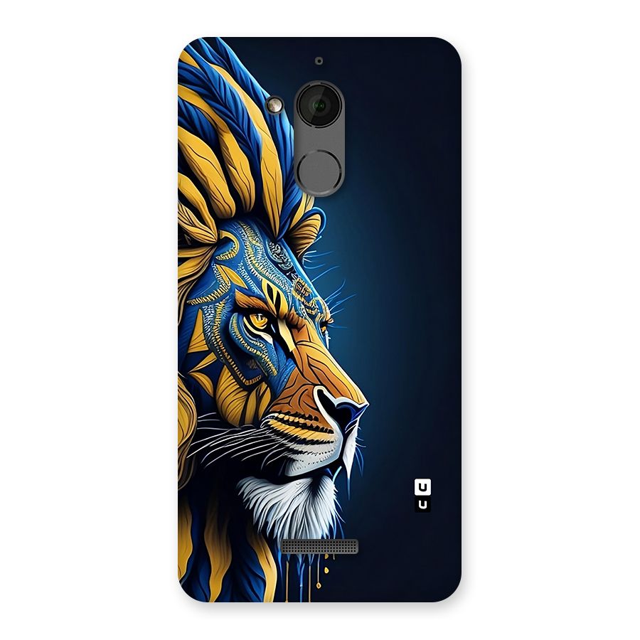 Premium Lion Abstract Side Art Back Case for Coolpad Note 5