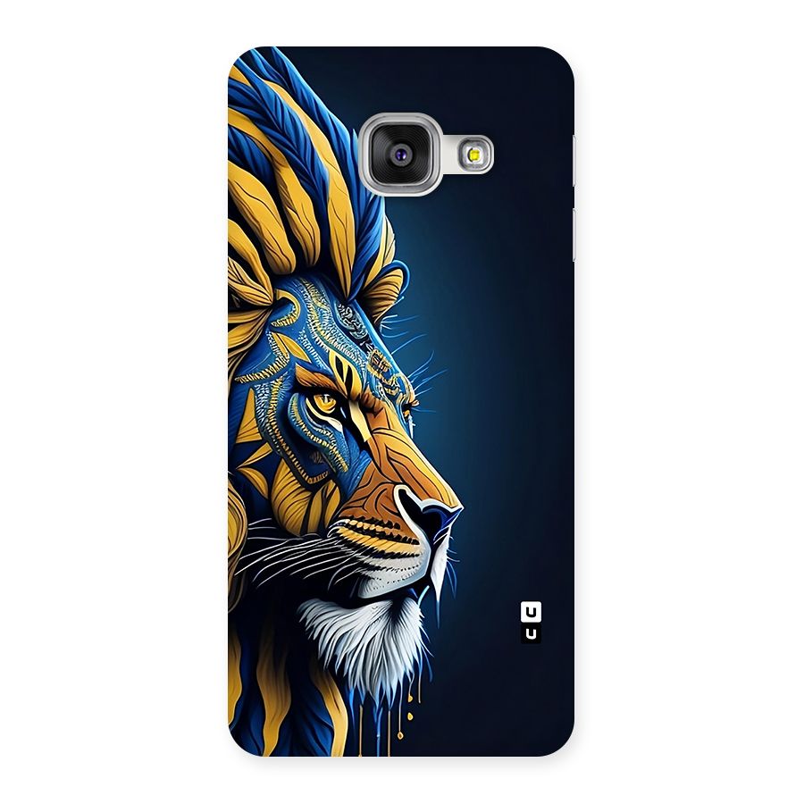Premium Lion Abstract Side Art Back Case for Galaxy A3 (2016)