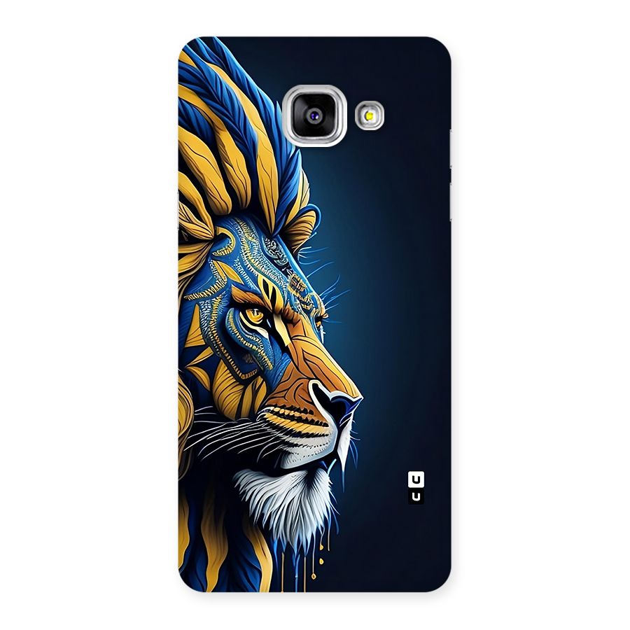 Premium Lion Abstract Side Art Back Case for Galaxy A5 (2016)