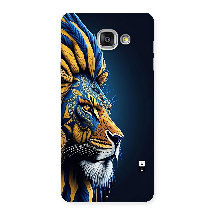 Premium Lion Abstract Side Art Back Case for Galaxy A7 (2016)