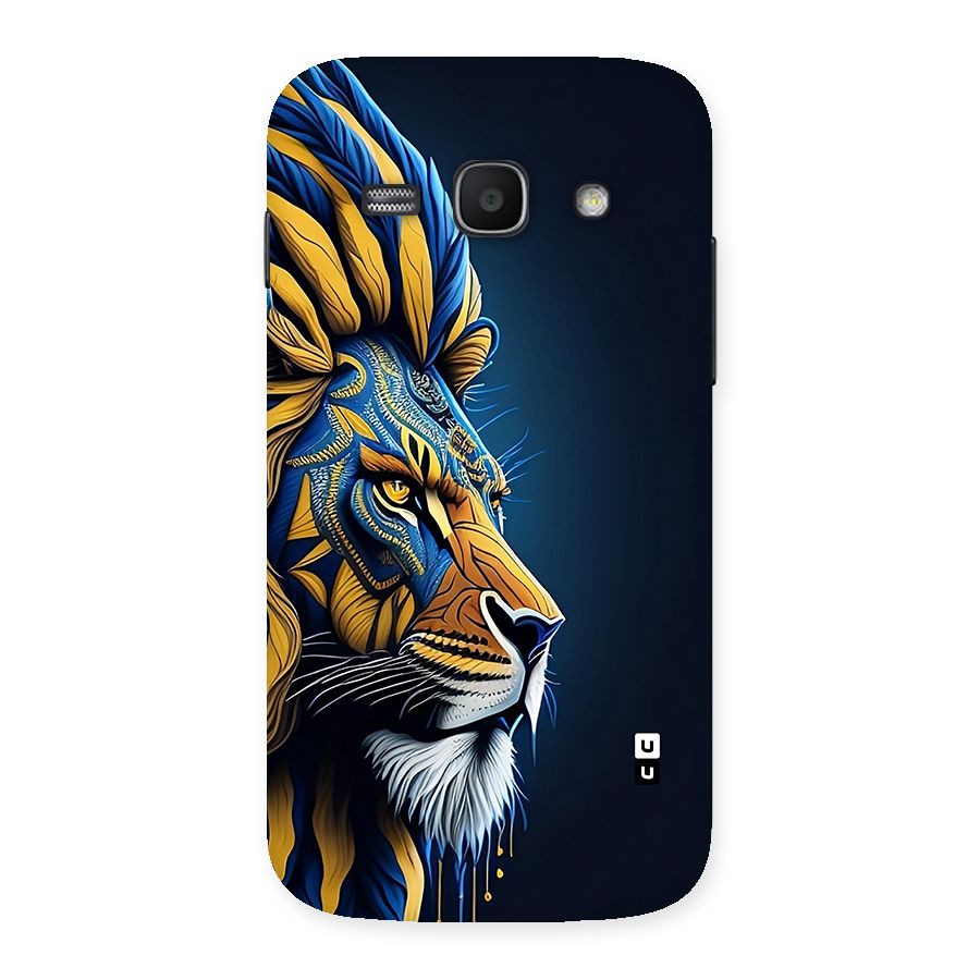Premium Lion Abstract Side Art Back Case for Galaxy Ace3