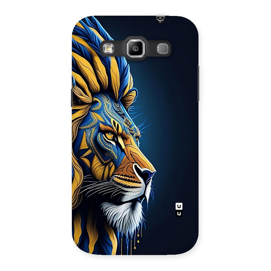 Premium Lion Abstract Side Art Back Case for Galaxy Grand Quattro