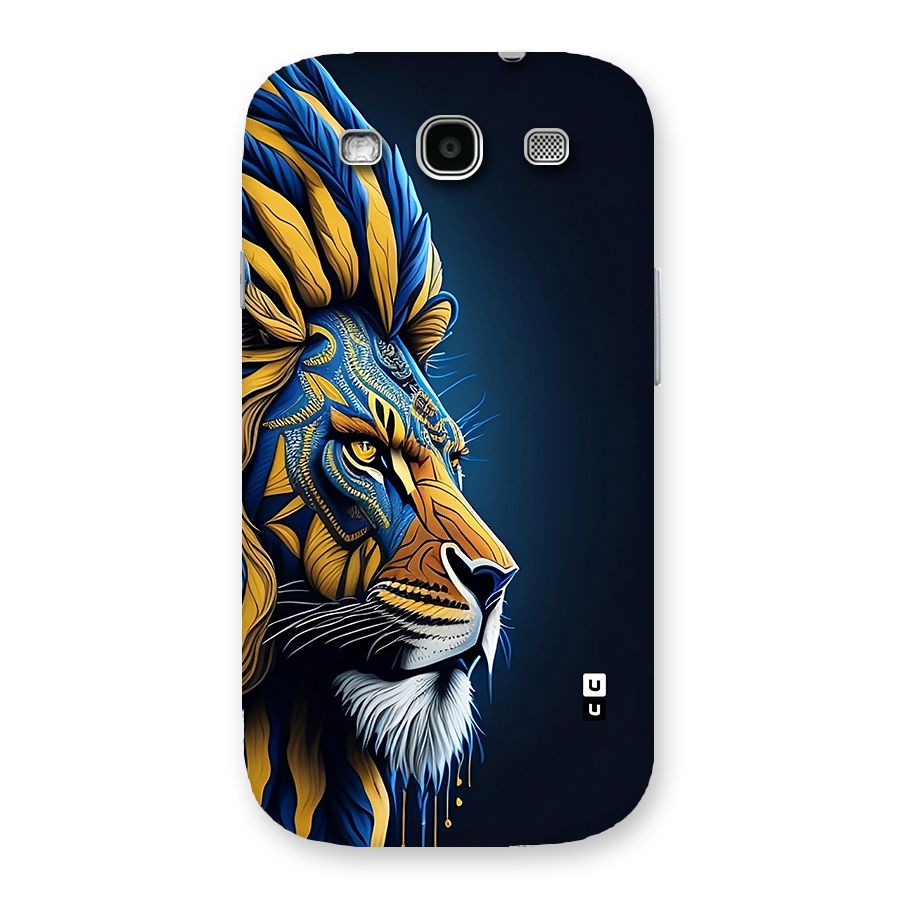 Premium Lion Abstract Side Art Back Case for Galaxy S3