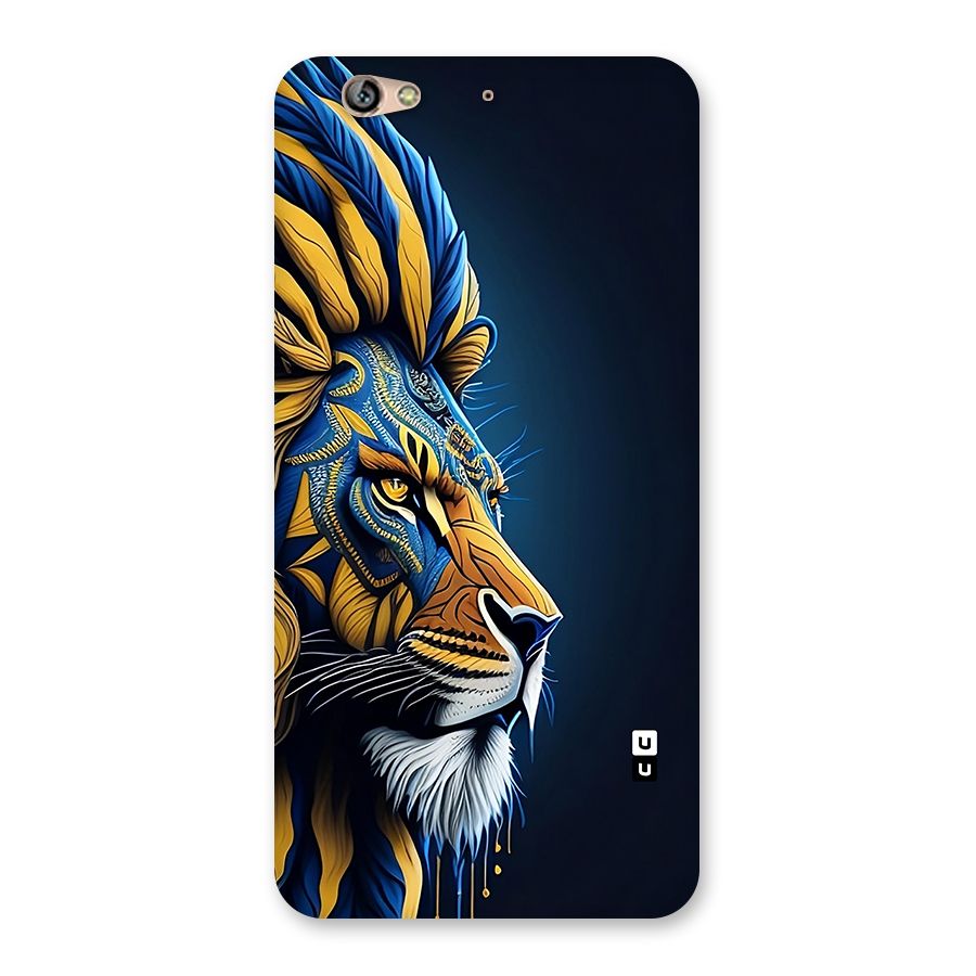 Premium Lion Abstract Side Art Back Case for Gionee S6