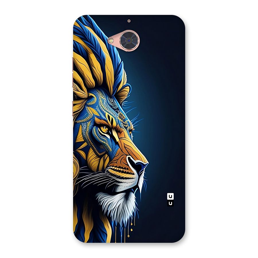 Premium Lion Abstract Side Art Back Case for Gionee S6 Pro