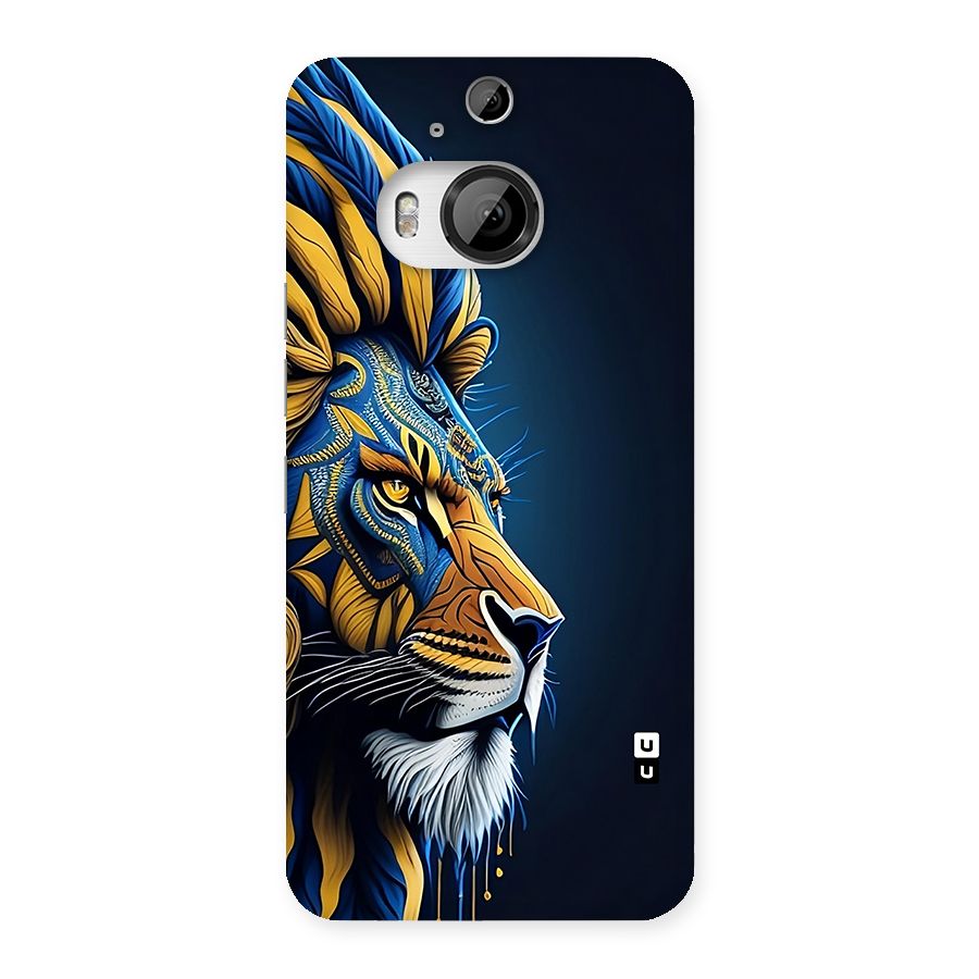 Premium Lion Abstract Side Art Back Case for HTC One M9 Plus