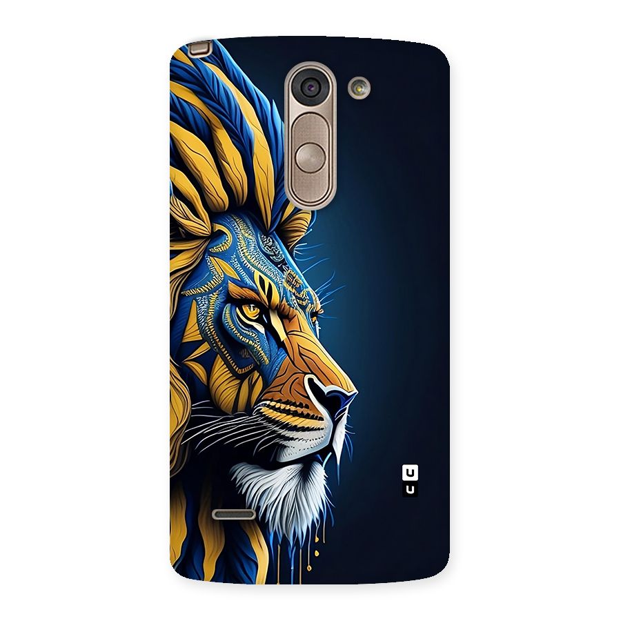 Premium Lion Abstract Side Art Back Case for LG G3 Stylus