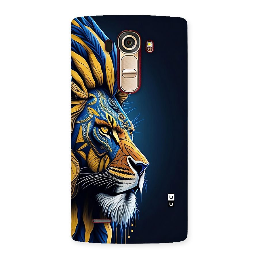 Premium Lion Abstract Side Art Back Case for LG G4