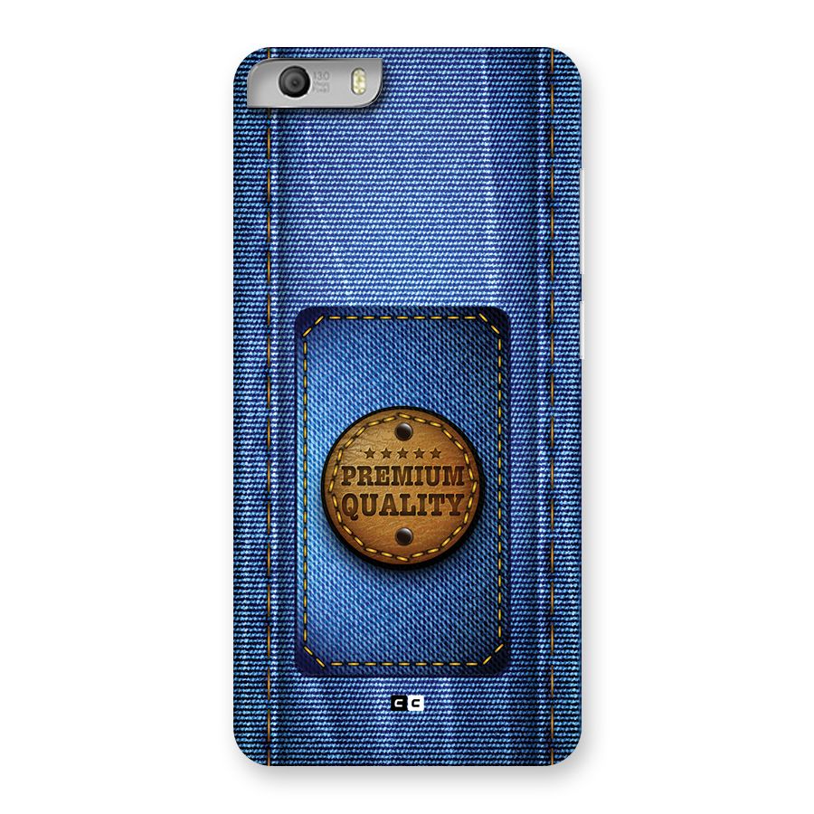 Premium Quality Denim Back Case for Canvas Knight 2