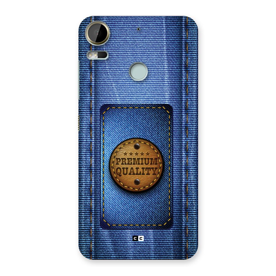 Premium Quality Denim Back Case for Desire 10 Pro