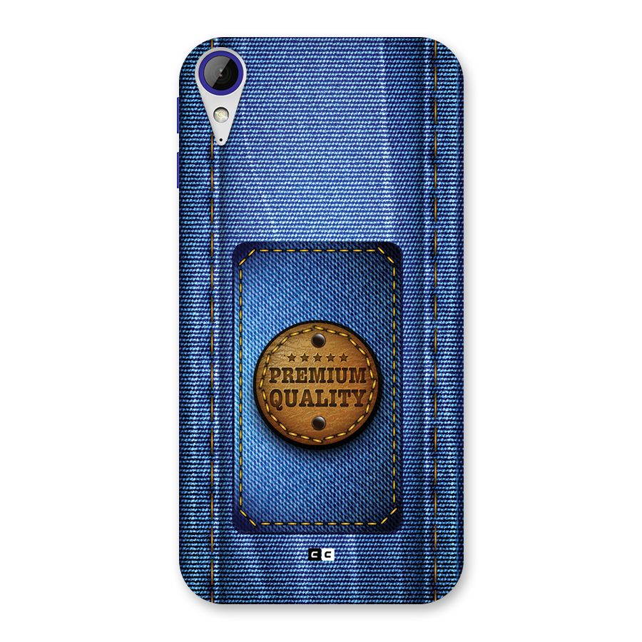 Premium Quality Denim Back Case for Desire 830