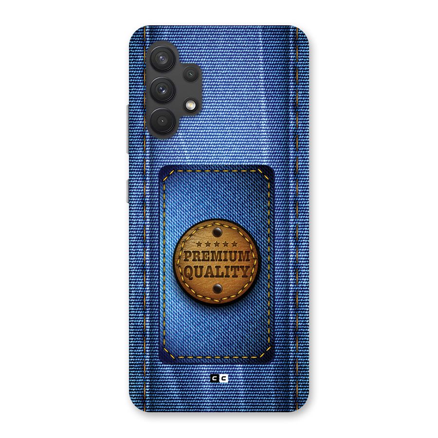 Premium Quality Denim Back Case for Galaxy A32