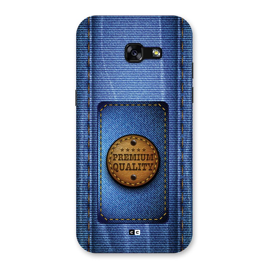 Premium Quality Denim Back Case for Galaxy A5 2017