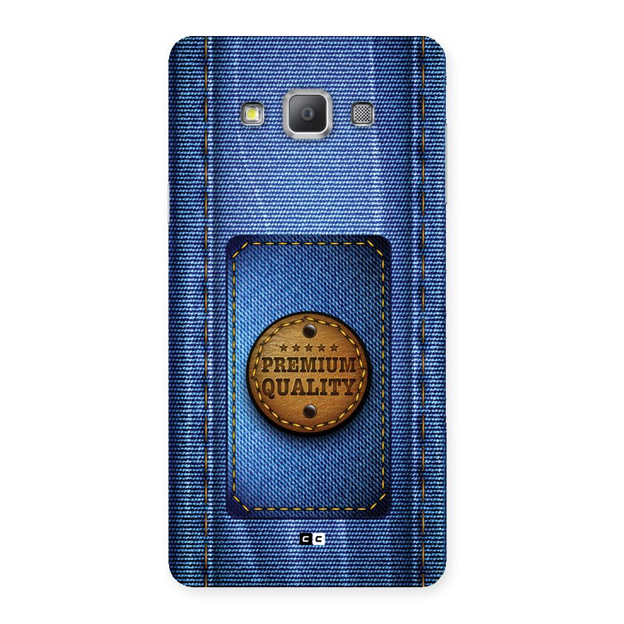 Premium Quality Denim Back Case for Galaxy A7
