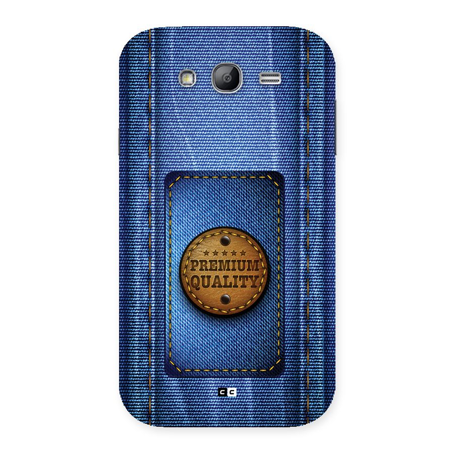 Premium Quality Denim Back Case for Galaxy Grand