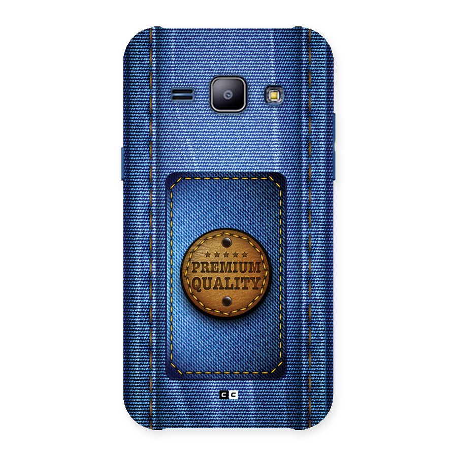 Premium Quality Denim Back Case for Galaxy J1