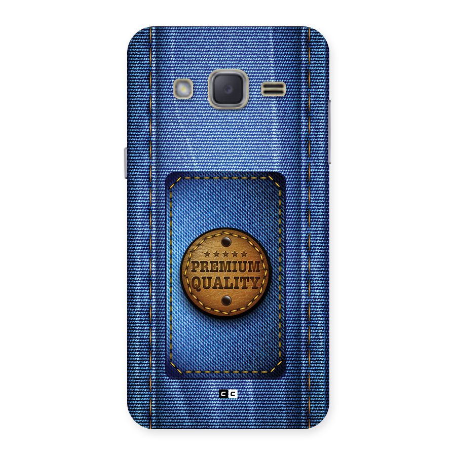 Premium Quality Denim Back Case for Galaxy J2