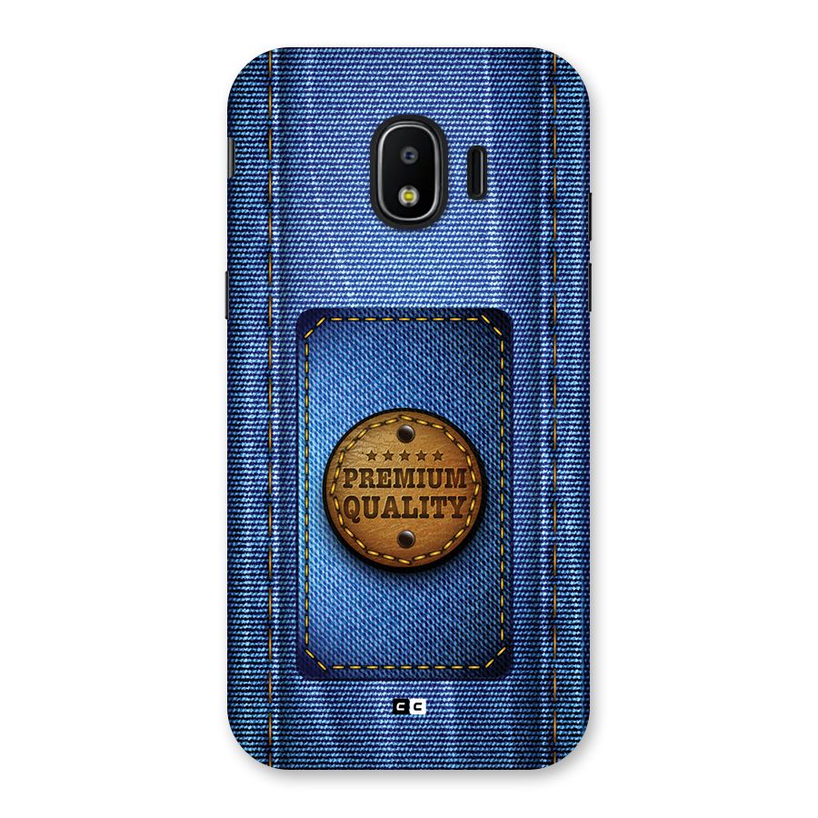 Premium Quality Denim Back Case for Galaxy J2 Pro 2018