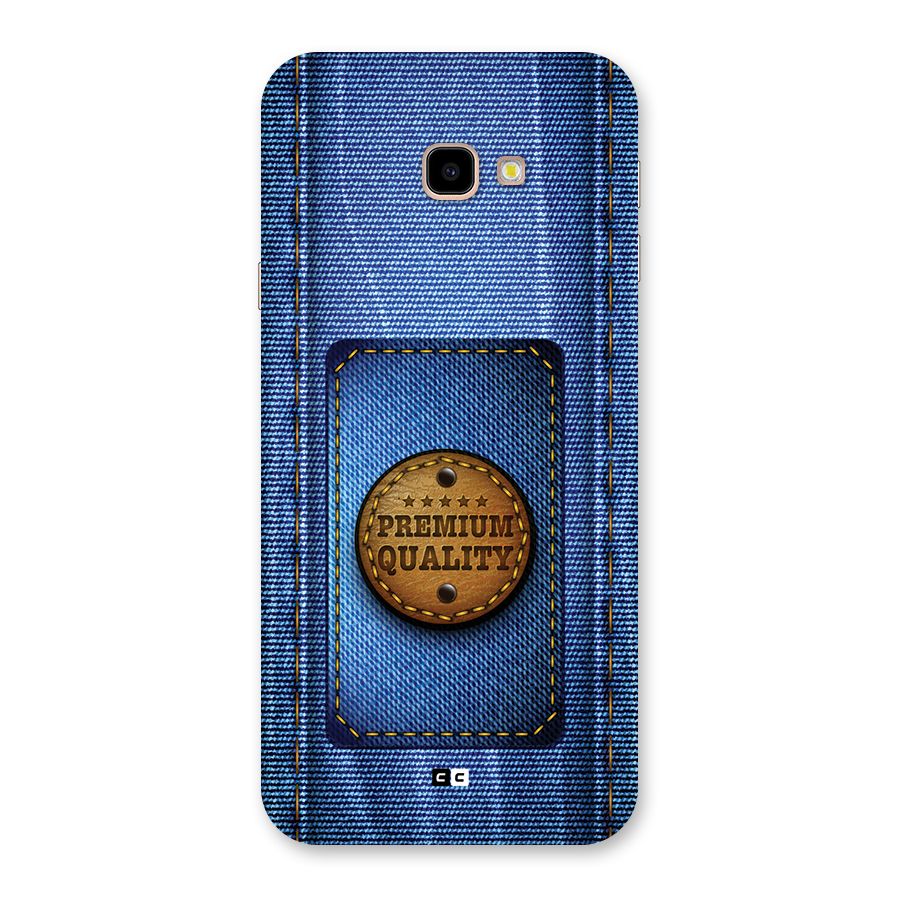 Premium Quality Denim Back Case for Galaxy J4 Plus