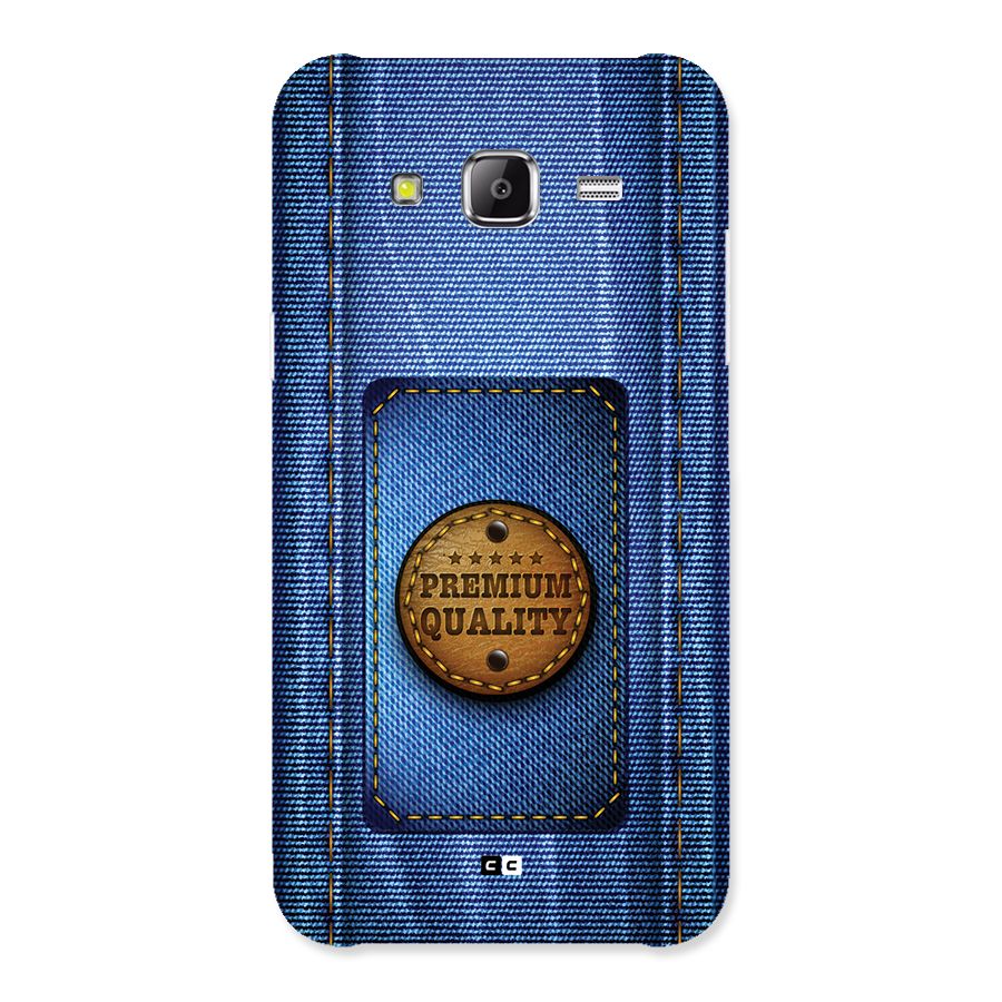 Premium Quality Denim Back Case for Galaxy J5