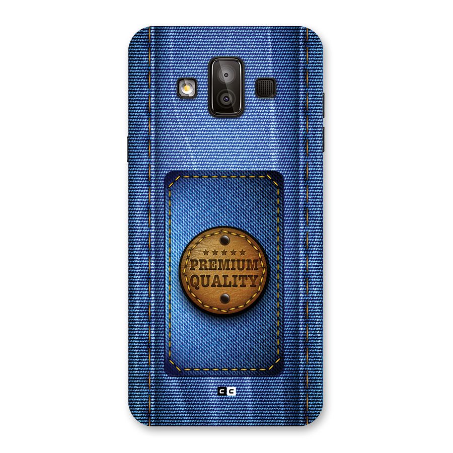 Premium Quality Denim Back Case for Galaxy J7 Duo
