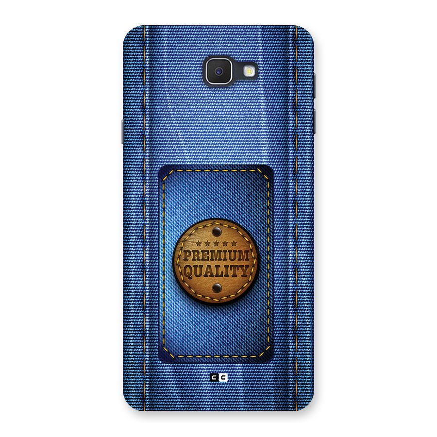 Premium Quality Denim Back Case for Galaxy J7 Prime
