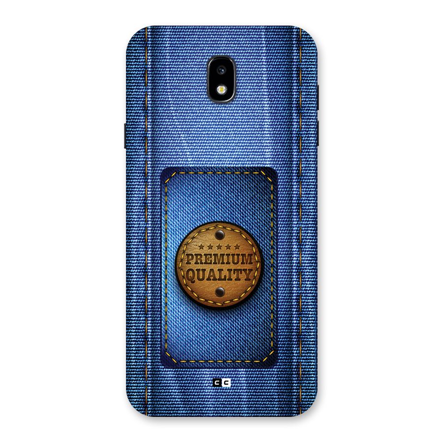 Premium Quality Denim Back Case for Galaxy J7 Pro